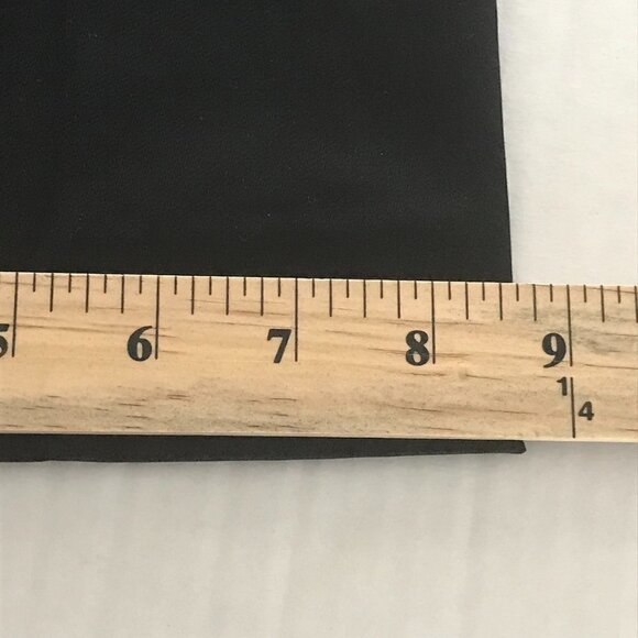 DKNY Black Shiny Pants - Size 6 - Picture 8 of 8